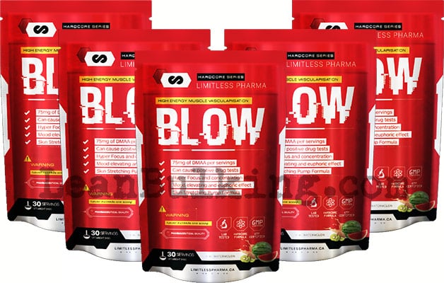 Limitless pharma blow pre workout review