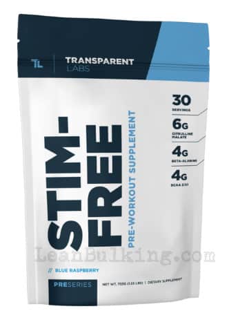 Transparent Labs Stim Free Pre Workout Review - LeanBulking