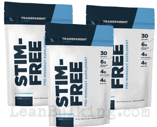 Stim-Free Pre-Workout review - LeanBulking