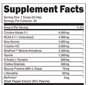 Transparent Labs Stim Free Pre Workout Ingredient List Review - LeanBulking