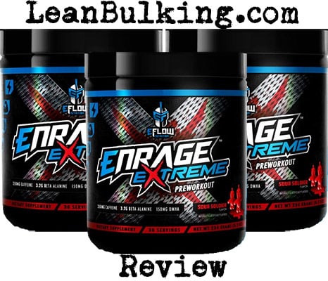 Enrage Extreme Eflow nutrition review