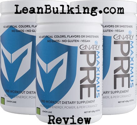 Gnarly Maximus Pre Pre-Workout Review - LeanBulking