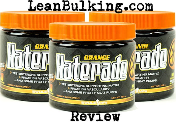 Haterade Pre-Workout Review - LeanBulking