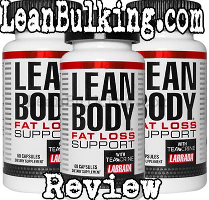 Lean Body Mass fat loss support fat burner review