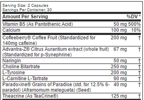 Labrada Lean Body fat Loss Support ingredient list review