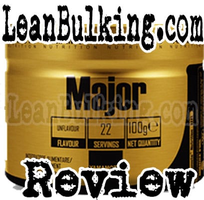 Yamamoto Nutrition pre workout major review