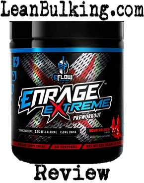 Enrage Extreme Review pre Workout