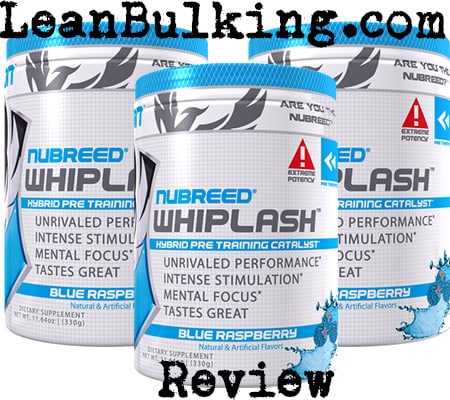 Nubreed Nutrition Whiplash Review