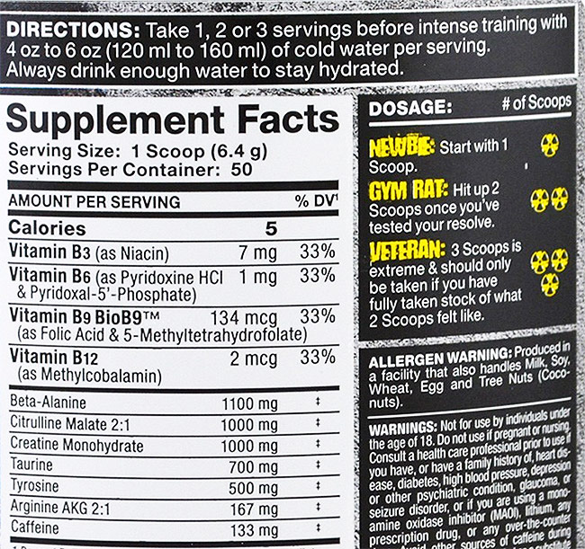 MuscleMaxx-Pre-Apocalypse-ingredient-list-review