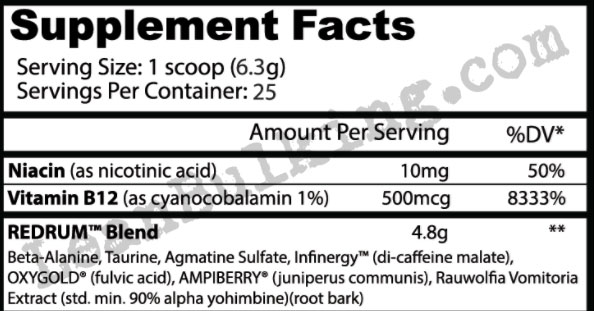 Insane-Labz-REDRUM-Ingredient-List-Review