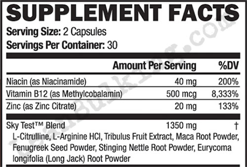 Cell-Nature-Labs-SkyTest-Ingredient-List-Review