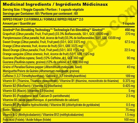 Ripped-FREAK-2.0-Ingredients-Review