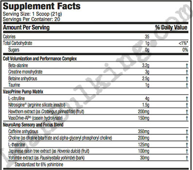 MuscleTech-Vapor-One-Ingredients-Review