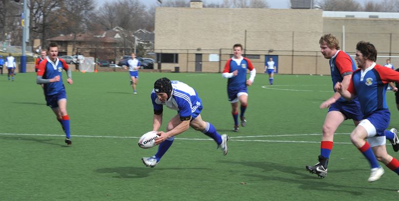 People playing rugby in the City of Coventry